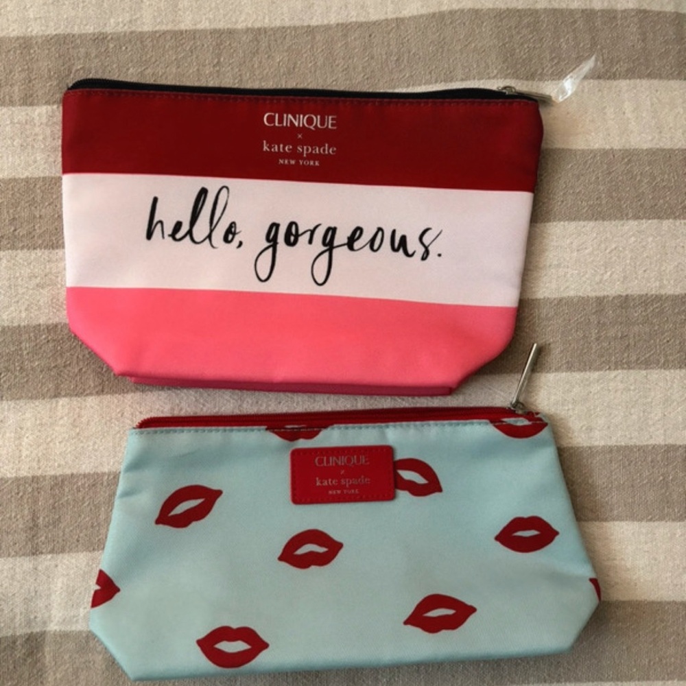 2 Cute Kate Spade ♠️ makeup 💄 bags